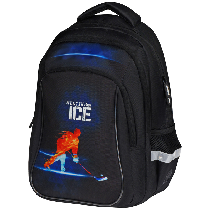 Рюкзак Berlingo Comfort "Hockey" 38*27*18см, 3 отделения, 3 кармана, Рюкзак Berlingo Comfort "Hockey" 38*27*18см, 3 отделения, 3 кармана,