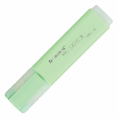 Текстовыделитель BRAUBERG "ORIGINAL PASTEL", МЯТА, линия 1-5 мм, Текстовыделитель BRAUBERG "ORIGINAL PASTEL", МЯТА, линия 1-5 мм,