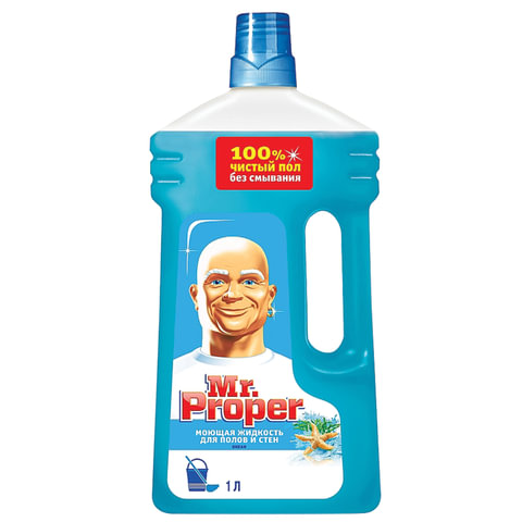 Средство для мытья пола и стен 1 л, MR.PROPER (Мистер Пропер), Средство для мытья пола и стен 1 л, MR.PROPER (Мистер Пропер),
