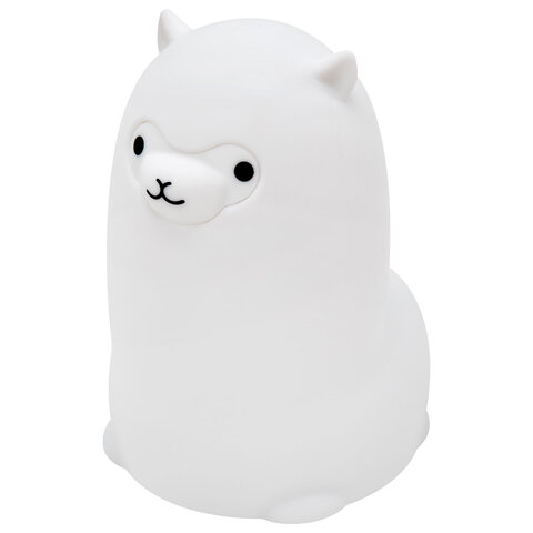 Ночник силиконовый LED "Альпака" 85x103x130 мм, белый свет/RGB, Ночник силиконовый LED "Альпака" 85x103x130 мм, белый свет/RGB,