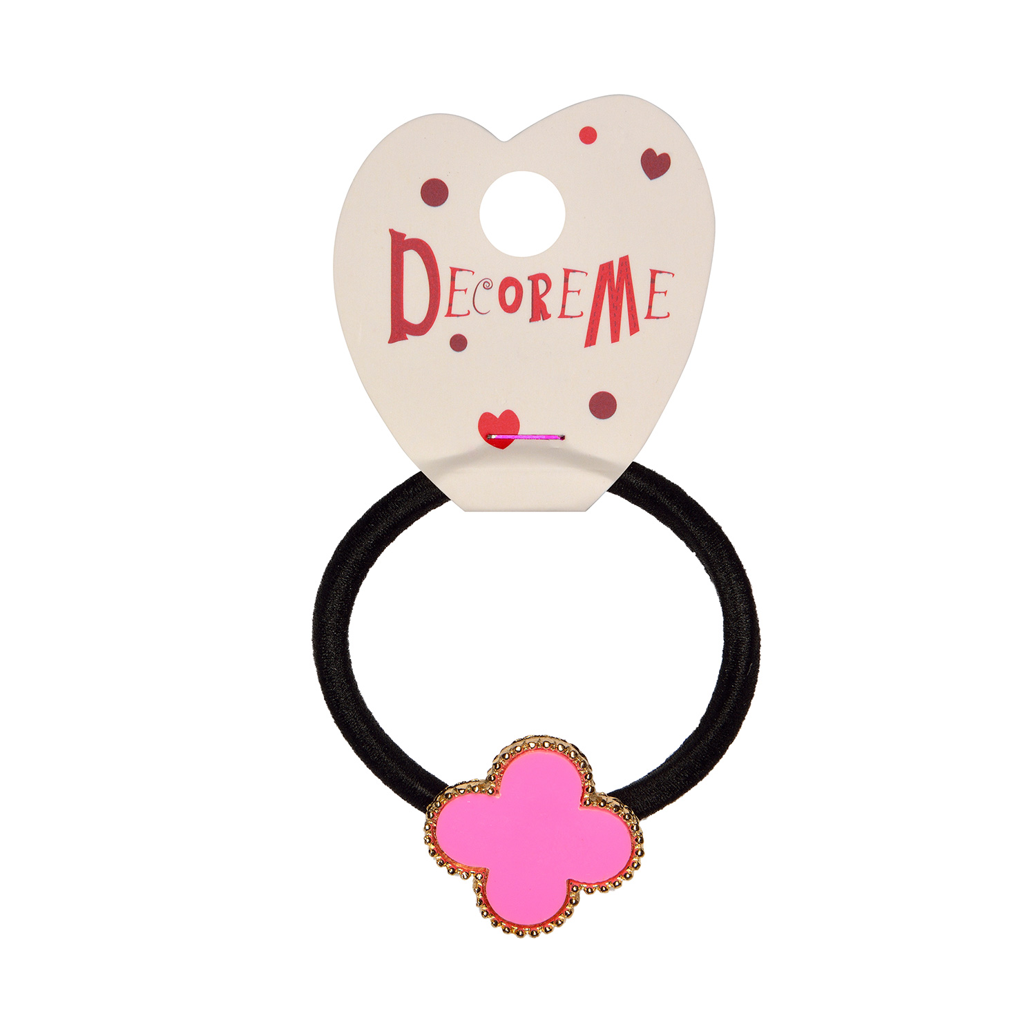 РЕЗИНКА ДЛЯ ВОЛОС "ЧЕТЫРЕХЛИСТНИК"1 ШТ, 5 ЦВЕТОВ РЕЗИНКА ДЛЯ ВОЛОС "ЧЕТЫРЕХЛИСТНИК"1 ШТ, 5 ЦВЕТОВ