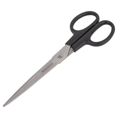 Ножницы BRAUBERG "Standard" 205 мм, классической формы, черные, 237097 Ножницы BRAUBERG "Standard" 205 мм, классической формы, черные, 237097