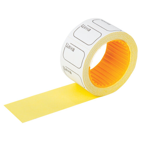 Ценник малый "Цена" 30х20 мм белый, самоклеящийся, КОМПЛЕКТ 5 рулонов Ценник малый "Цена" 30х20 мм белый, самоклеящийся, КОМПЛЕКТ 5 рулонов