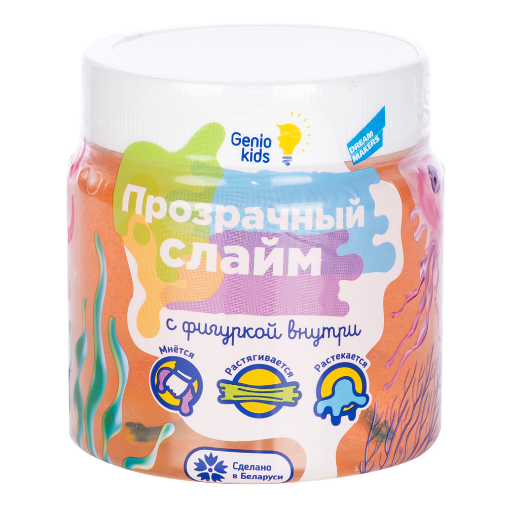 Игрушка "Мялка-жмялка", прозрачная с фигуркой Игрушка "Мялка-жмялка", прозрачная с фигуркой