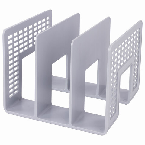 Лоток-сортер для бумаг BRAUBERG "Radikal", 3 отделения, 207х212х165 Лоток-сортер для бумаг BRAUBERG "Radikal", 3 отделения, 207х212х165