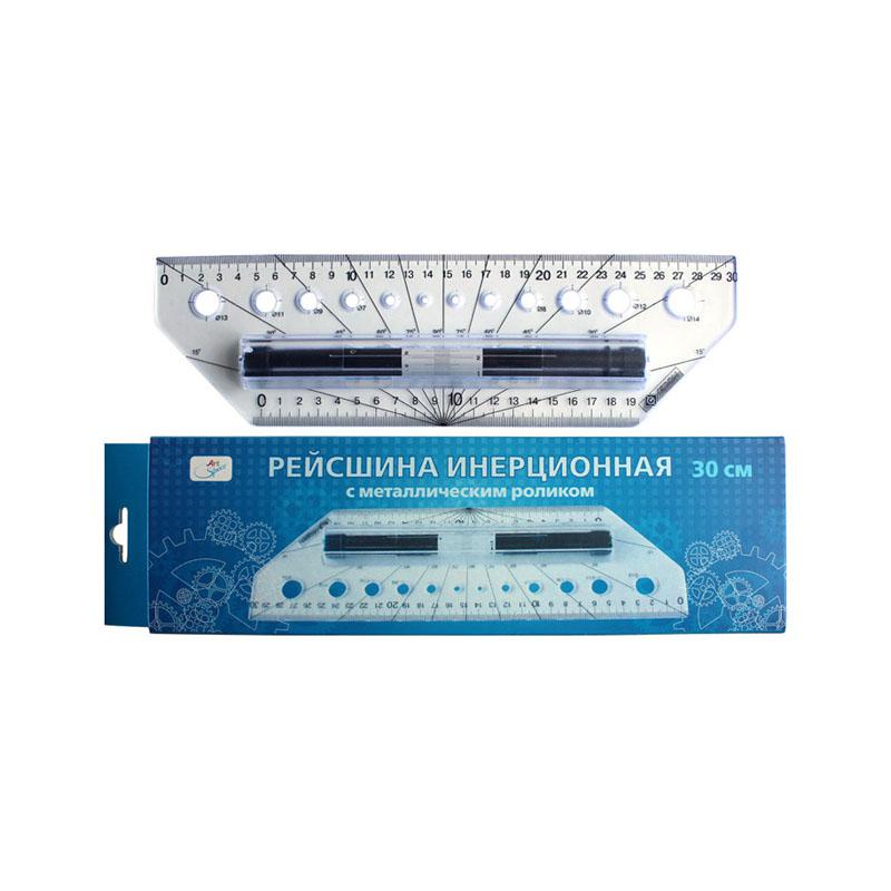 Рейсшина 30см, металлический ролик: РМ_1292 штр.: 4650062492921 Рейсшина 30см, металлический ролик: РМ_1292 штр.: 4650062492921