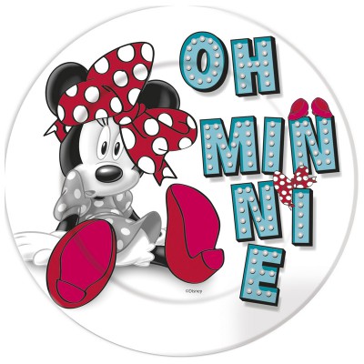 Тарелка керамическая (№6). Минни Тарелка керамическая (№6). Минни