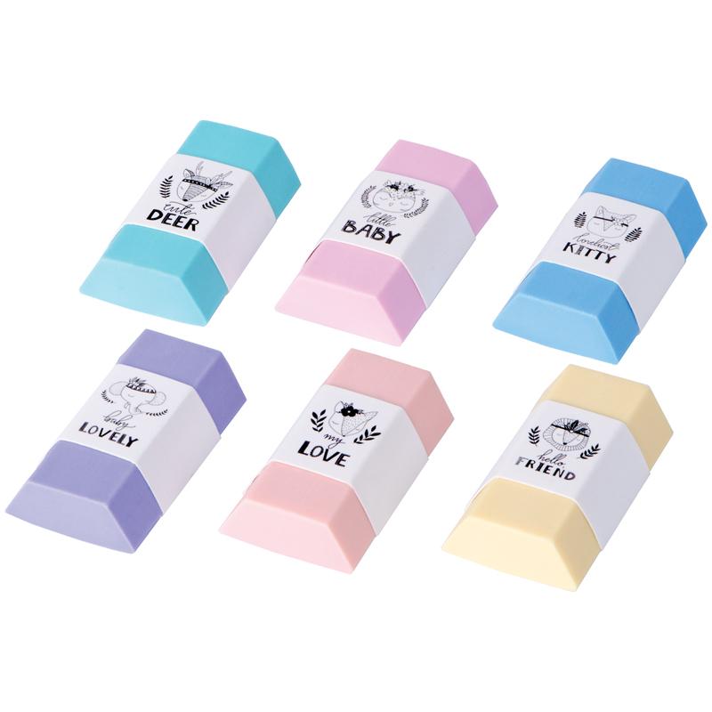 Ластик Berlingo "Pastel", термопластичная резина, цвета ассорти, Ластик Berlingo "Pastel", термопластичная резина, цвета ассорти,
