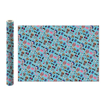 LOL. Упаковочная бумага (бирюзовая), 700*1000 мм, 2 шт в рулоне LOL. Упаковочная бумага (бирюзовая), 700*1000 мм, 2 шт в рулоне