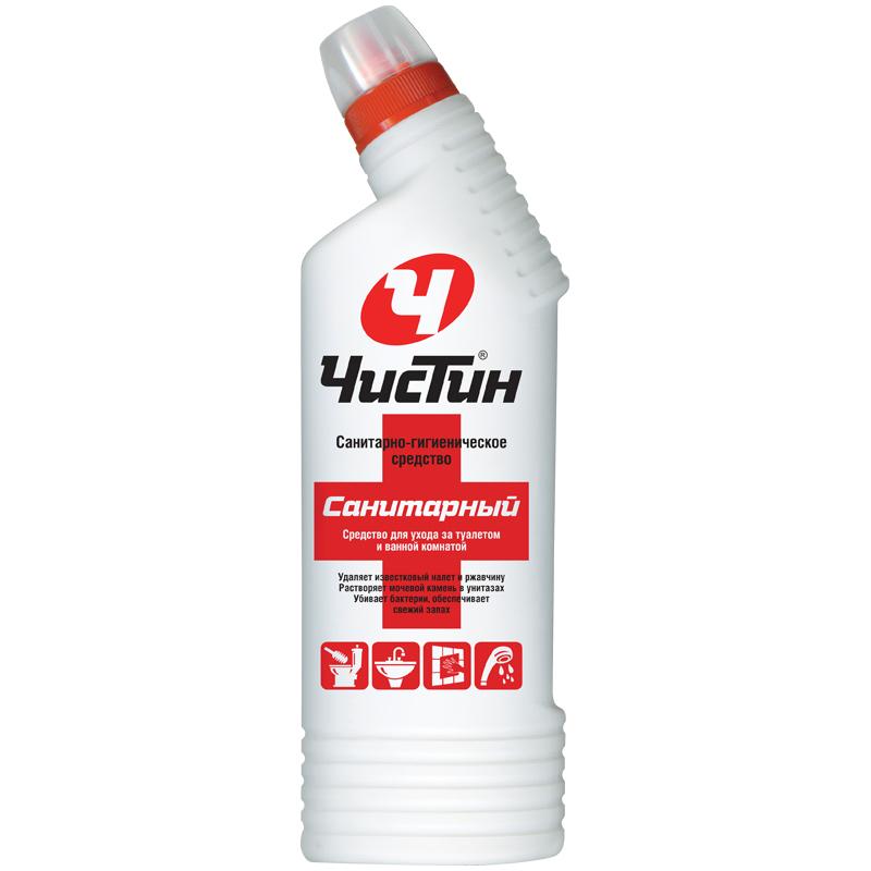 Средство чистящее Чистин "Санитарный", жидкость, 750мл 2807 Средство чистящее Чистин "Санитарный", жидкость, 750мл 2807