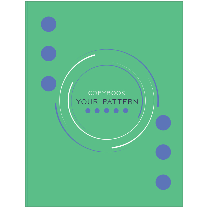 Тетрадь на кольцах А5, 120л., BG "Your pattern", глянцевая ламинация Тетрадь на кольцах А5, 120л., BG "Your pattern", глянцевая ламинация