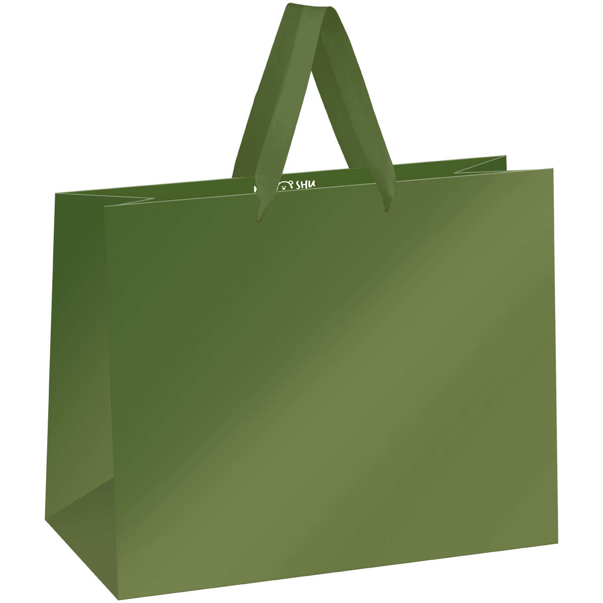 Пакет подарочный 32*26*12см MESHU "Green", матовая ламинация Пакет подарочный 32*26*12см MESHU "Green", матовая ламинация