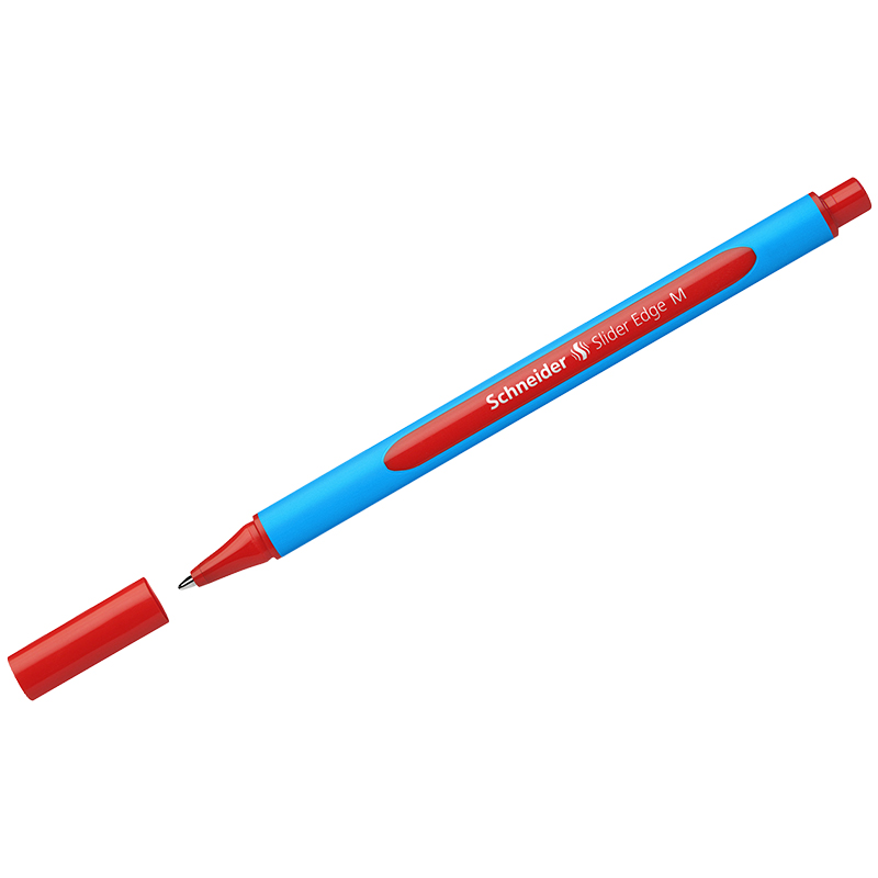 Ручка шариковая Schneider "Slider Edge M" красная, 1,0мм, трехгранная Ручка шариковая Schneider "Slider Edge M" красная, 1,0мм, трехгранная
