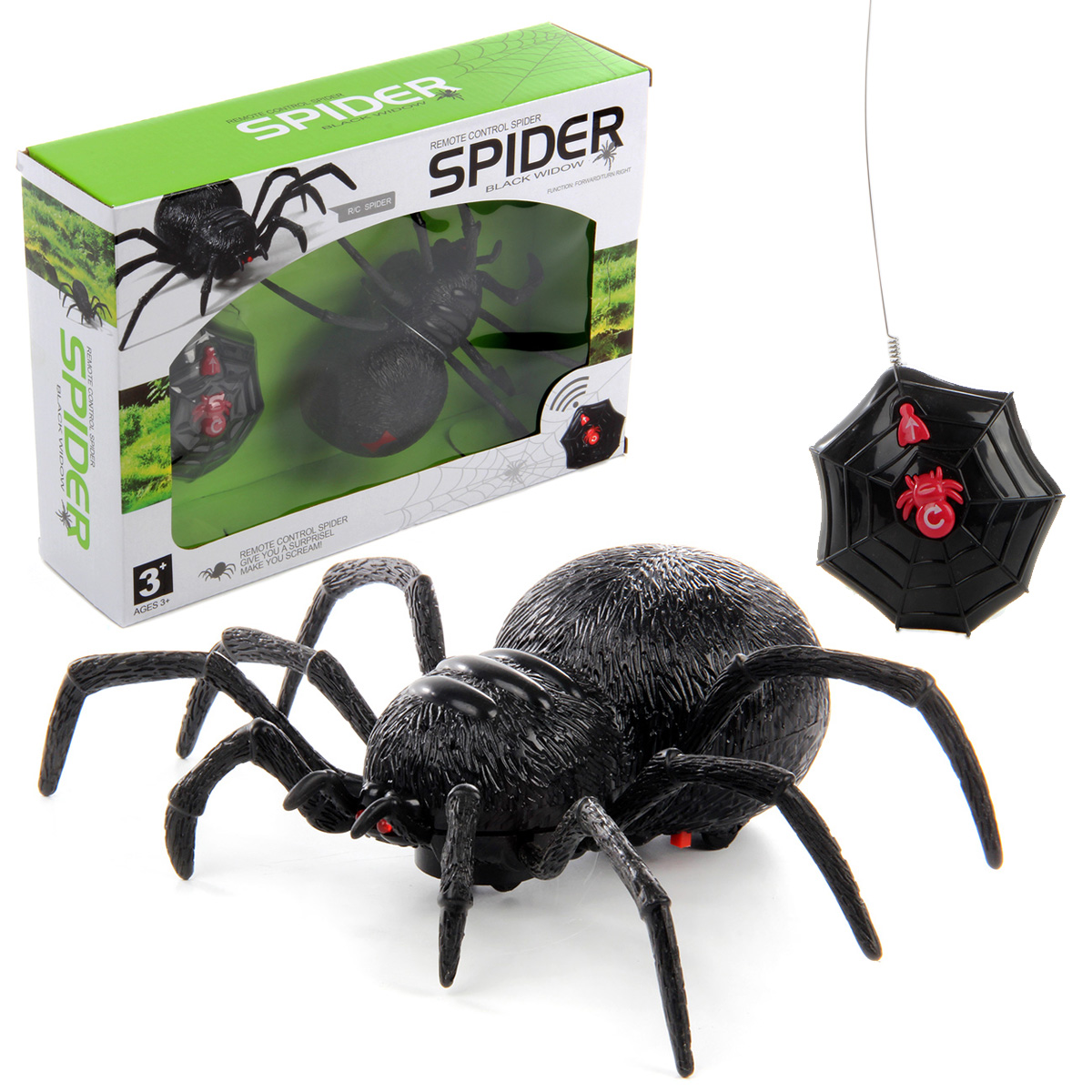 Паук на радиоуправлении, 28х20х7,5, коробка Паук на радиоуправлении, 28х20х7,5, коробка