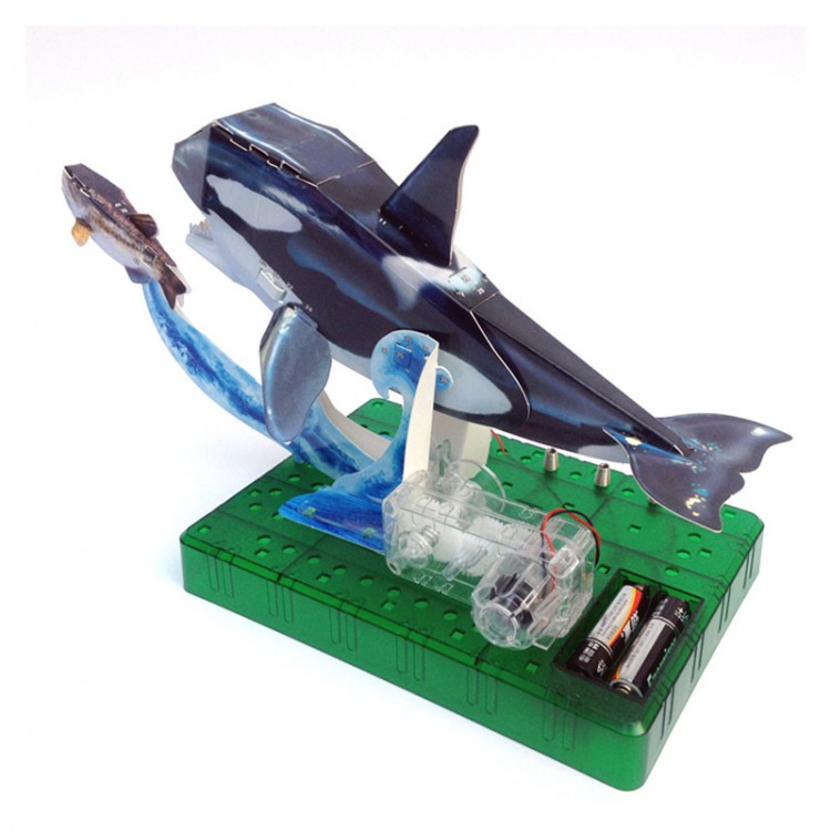 Электронный 3D-конструктор Морской кит Электронный 3D-конструктор Морской кит