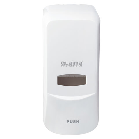 Диспенсер для жидкого мыла-пены LAIMA PROFESSIONAL, НАЛИВНОЙ, 1 л, белый,
