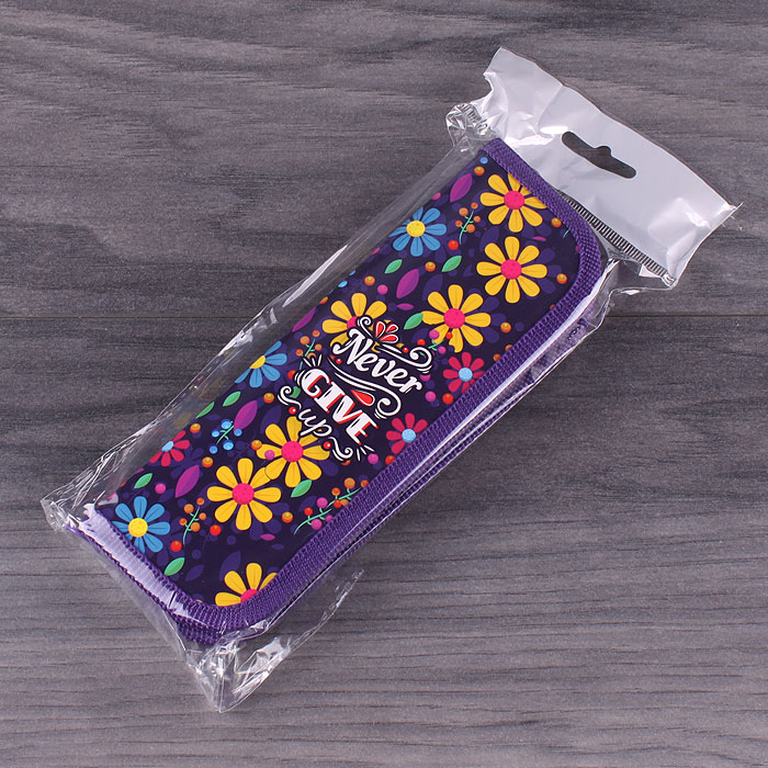 Пенал 1отдел. 190* 65мм Цветочное настроение Пенал 1отдел. 190* 65мм Цветочное настроение