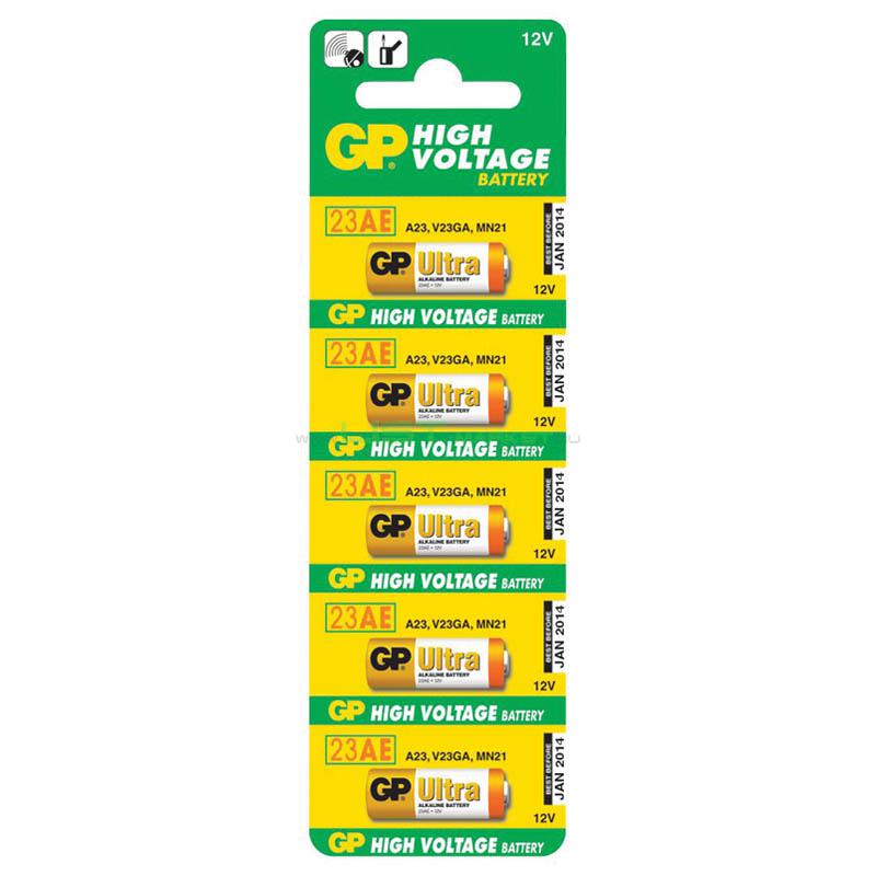 Батарейка MN21 GP 23A 12V BC5: 23AE BC5 штр.: 4891199042140 Батарейка MN21 GP 23A 12V BC5: 23AE BC5 штр.: 4891199042140