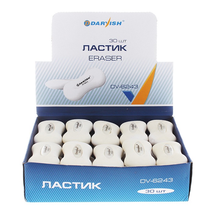 Ластик "Darvish" фигурный белый Ластик "Darvish" фигурный белый