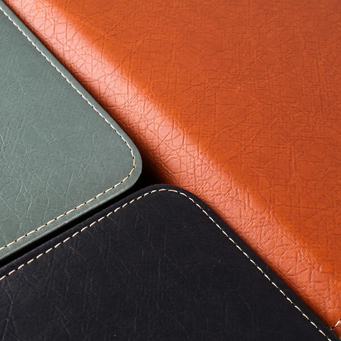 Ежедневник А5 недатиров. 120л "Darvish" обложка к/з (3 цвета) на