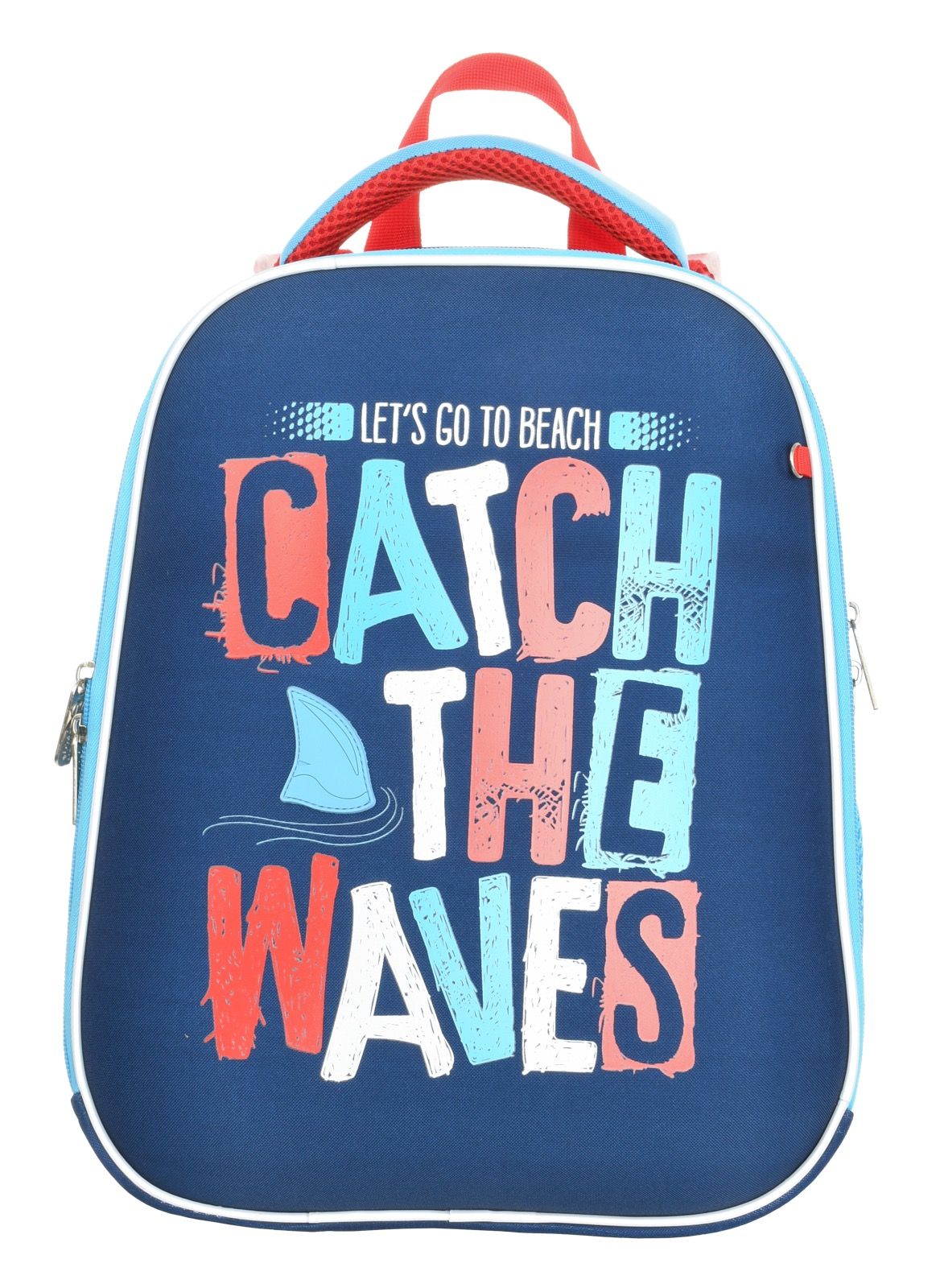 Рюкзак Schoolformat ERGONOMIC 2 CATCH THE WAVES 19,8 л синий 38х29х18 см жестк. Рюкзак Schoolformat ERGONOMIC 2 CATCH THE WAVES 19,8 л синий 38х29х18 см жестк.