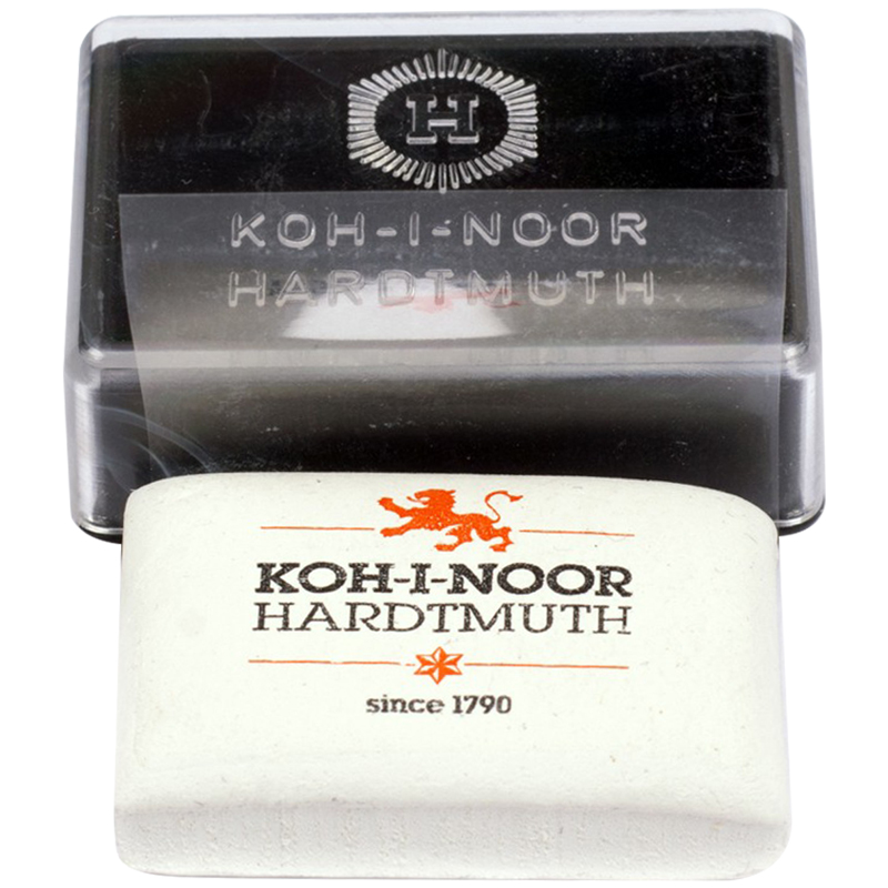 Ластик Koh-I-Noor "642415" 37*25*10мм, белый Ластик Koh-I-Noor "642415" 37*25*10мм, белый