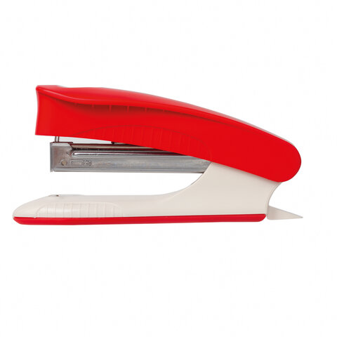 Степлер №10 BRAUBERG "METROPOLIS", до 20 листов, с антистеплером,