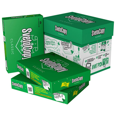 Бумага офисная А4, класс "C", SVETOCOPY CLASSIC, 80 г/м2, 500 л., Бумага офисная А4, класс "C", SVETOCOPY CLASSIC, 80 г/м2, 500 л.,