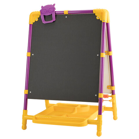 Мольберт растущий для мела/магнитно-маркерный, 53х46 см, BRAUBERG "NIKA