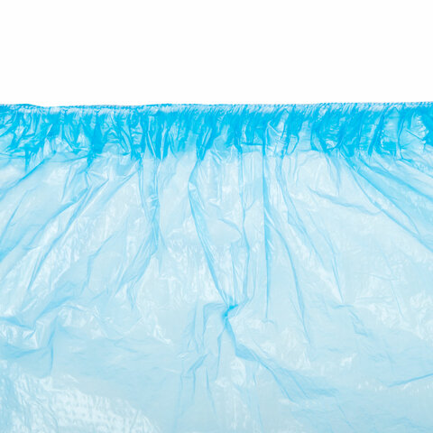 Бахилы КОМПЛЕКТ 100 штук (50 пар) СТАНДАРТ, размер 40х14, 16 мкм, 2,2 г,