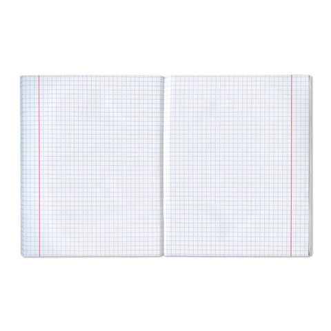 Тетрадь бумвинил, А5, 48 л., скоба, офсет №1, клетка, с полями, STAFF, СИНИЙ, Тетрадь бумвинил, А5, 48 л., скоба, офсет №1, клетка, с полями, STAFF, СИНИЙ,