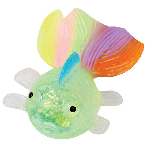 Игрушка-антистресс "РЫБКА", 11 см, ассорти 4 цвета, дисплей, JOLLY JOT