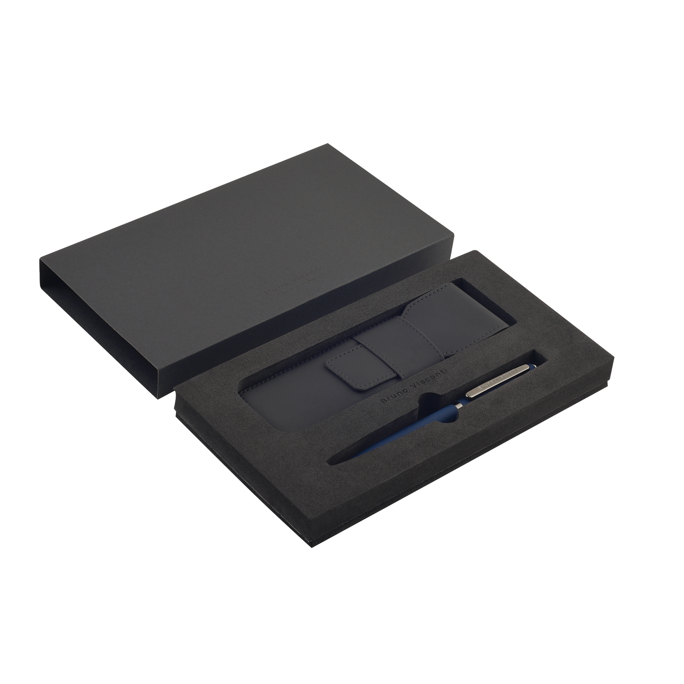 РУЧКА "FIRENZE" В ПОДАРОЧНОМ ЧЕХЛЕ, 1.0 ММ, СИНЯЯ (корпус синий, чехол РУЧКА "FIRENZE" В ПОДАРОЧНОМ ЧЕХЛЕ, 1.0 ММ, СИНЯЯ (корпус синий, чехол