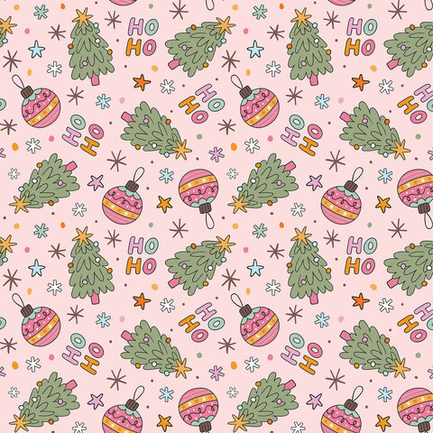 Бумага упаковочная новогодняя "Сказочный подарок", 70х100 см, 10