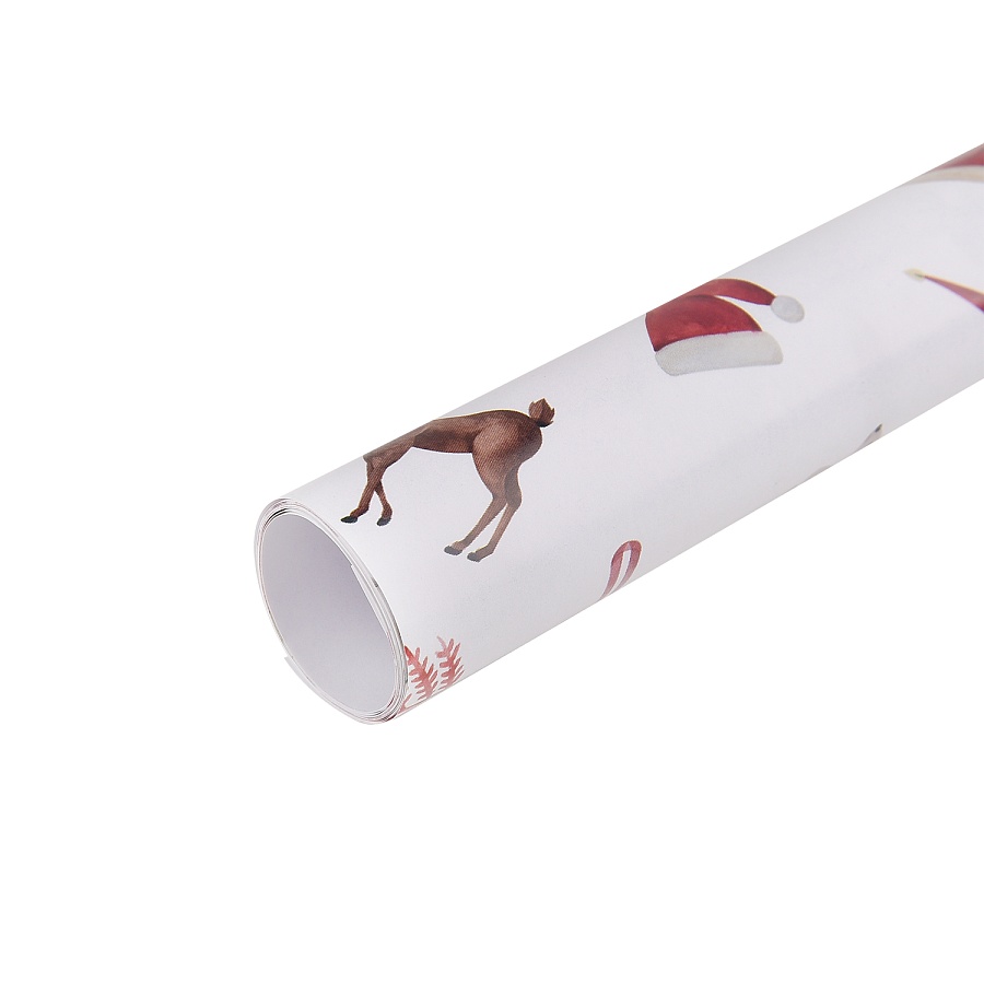 УПАКОВОЧНАЯ БУМАГА "НОВЫЙ ГОД", 70 х100 см