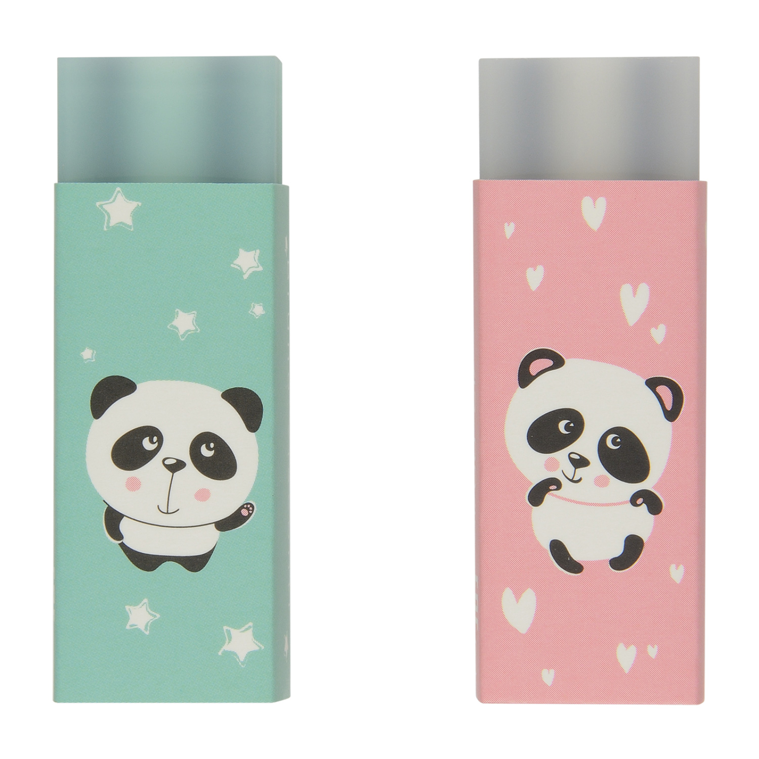 ЛАСТИК "HappyGraphix. Панды", 2 цвета ЛАСТИК "HappyGraphix. Панды", 2 цвета