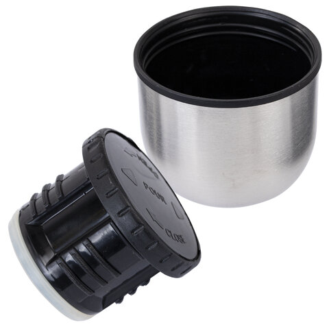 Термос 1 л, BOOMHOUSE (БумХаус) CLASSIC, нержавеющая сталь SUS304, черный Термос 1 л, BOOMHOUSE (БумХаус) CLASSIC, нержавеющая сталь SUS304, черный