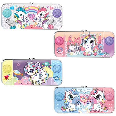 Водная игра ЕДИНОРОЖКИ, 15х7 см, колечки, ассорти, 4 вида, дисплей, JOLLY JOT