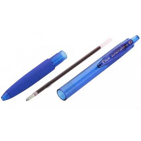 Ручка шариковая автоматическая с грипом PILOT Super Grip G, СИНЯЯ, 0,7 мм, линия Ручка шариковая автоматическая с грипом PILOT Super Grip G, СИНЯЯ, 0,7 мм, линия