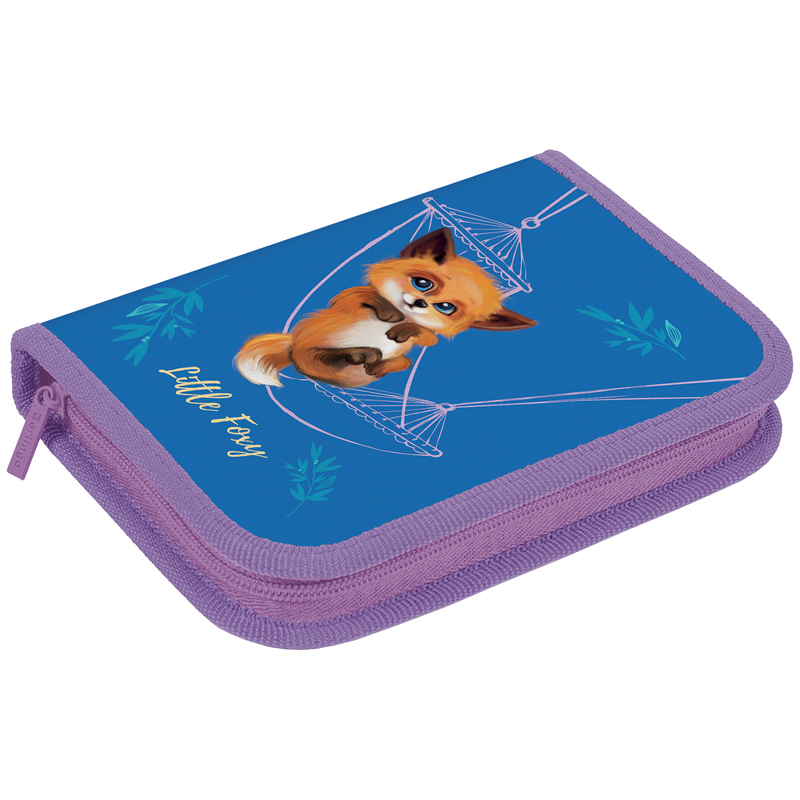 Пенал 1 отделение, 200*140*40 Berlingo "Little foxy", 2 откидные Пенал 1 отделение, 200*140*40 Berlingo "Little foxy", 2 откидные