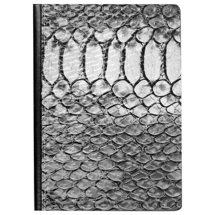 Книжка записная 13,5*19см "Darvish" обложка кожзам чешуя с цветным Книжка записная 13,5*19см "Darvish" обложка кожзам чешуя с цветным
