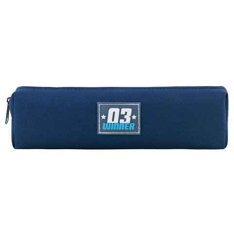 Пенал ЮНЛАНДИЯ ЮНИОР, 1 отделение, полиэстер, аппликация, "Winner", Пенал ЮНЛАНДИЯ ЮНИОР, 1 отделение, полиэстер, аппликация, "Winner",