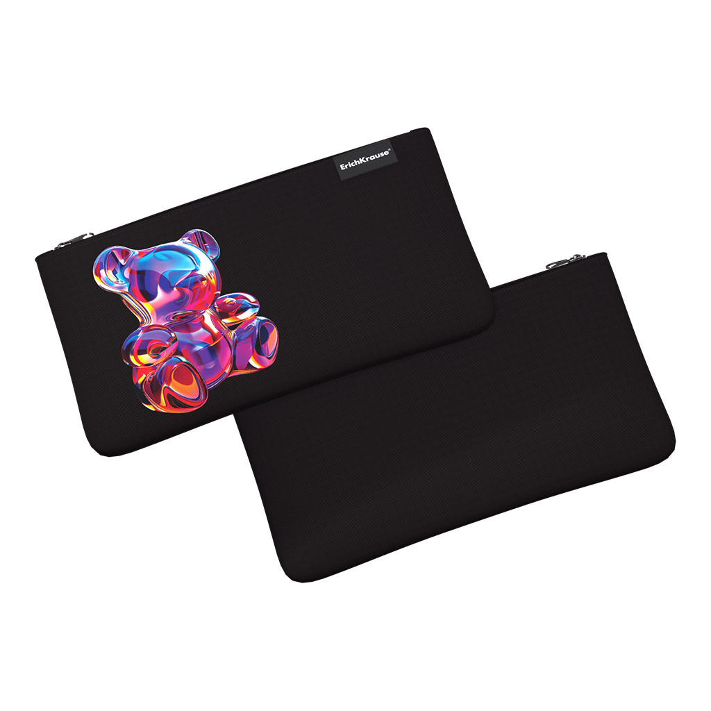 Пенал конверт ErichKrause Light 220x120мм Jelly Bear Пенал конверт ErichKrause Light 220x120мм Jelly Bear