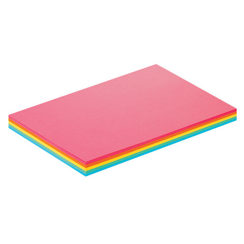 Бумага цветная BRAUBERG, А4, 80 г/м2, 100 л., (5 цветов х 20 л.), интенсив, для Бумага цветная BRAUBERG, А4, 80 г/м2, 100 л., (5 цветов х 20 л.), интенсив, для