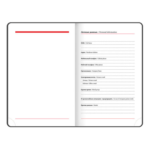 Ежедневник BRAUBERG недатированный, А6, 100х150 мм, "Select", под