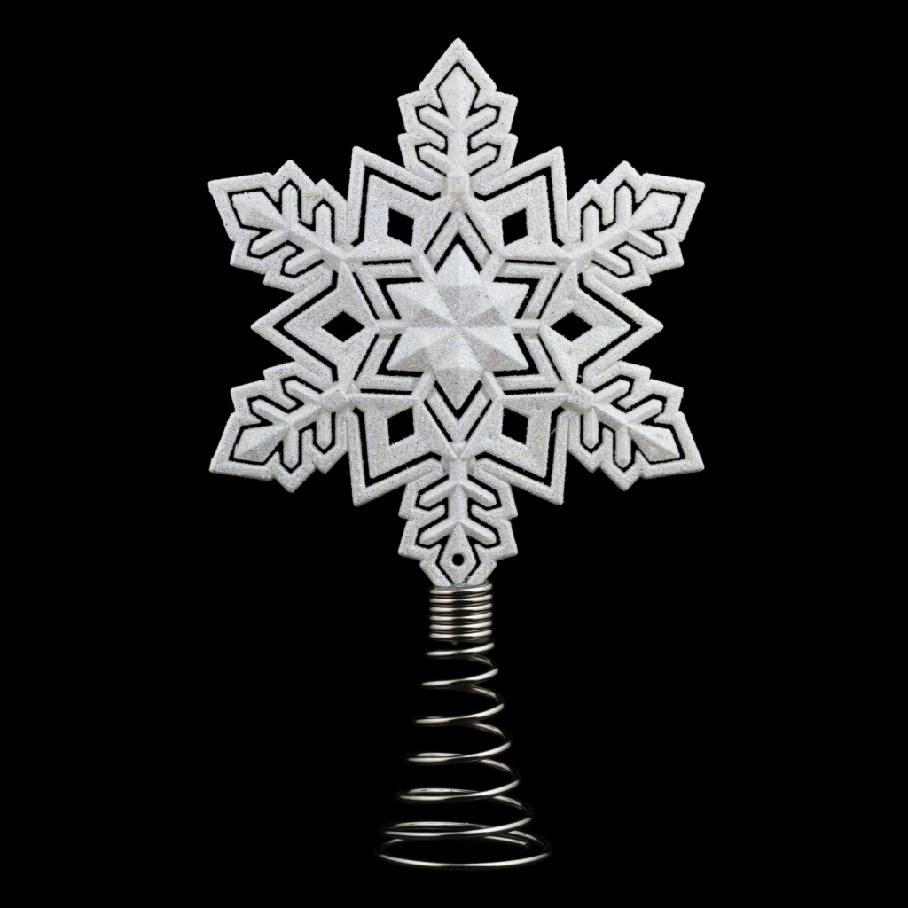 Верхушка ErichKrause Decor® Величие белая 19см Верхушка ErichKrause Decor® Величие белая 19см