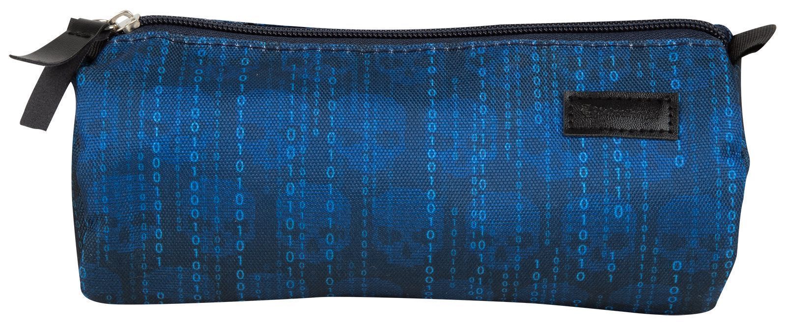 Пенал-тубус 1 отделение Schoolformat ДВОИЧНЫЙ КОД 210х85х85 мм синий полиэстер Пенал-тубус 1 отделение Schoolformat ДВОИЧНЫЙ КОД 210х85х85 мм синий полиэстер