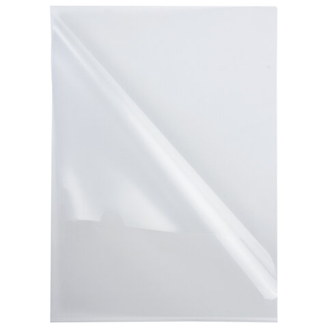 Папка-уголок BRAUBERG, прозрачная, 0,10 мм, 223966 Папка-уголок BRAUBERG, прозрачная, 0,10 мм, 223966