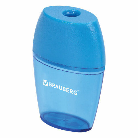 Точилка BRAUBERG "Diamond", с контейнером, овальная, в дисплее, Точилка BRAUBERG "Diamond", с контейнером, овальная, в дисплее,