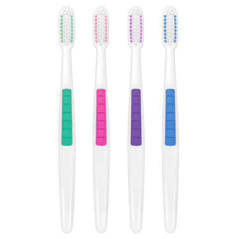 Зубная щетка жесткая CLASSIC WHITENING, КОМПЛЕКТ 12 шт. (10 + 2 в подарок),